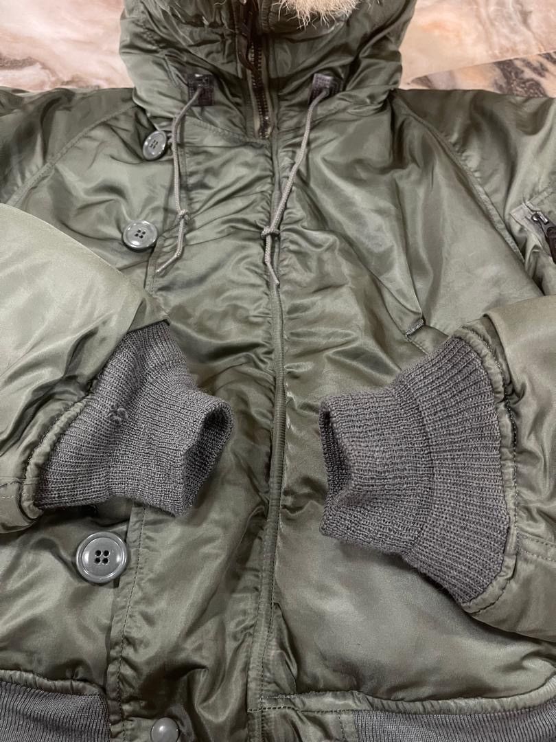 Alpha Industries Vintage 70s US Army N-2B Flying Jacket Size US M / EU 48-50 / 2 - 3 Thumbnail