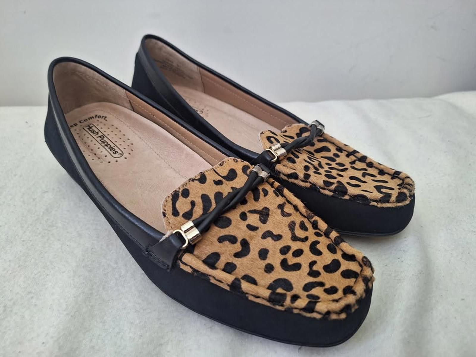 Hush Puppies HUSH PUPPIES Usha Nubuck Leather Loafers Moccasin W size 9.5 Size ONE SIZE - 7 Thumbnail