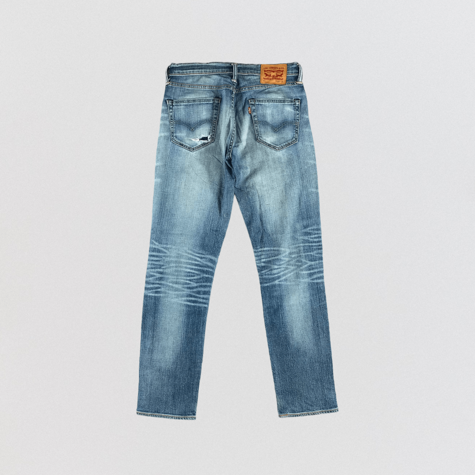 Levi's × Vintage Vintage Blue Wash Levis 511 Jeans-JM2750 Size US 31 - 2 Thumbnail