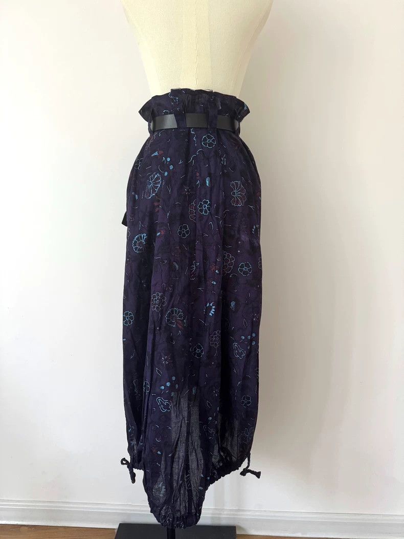 Y's Y's size 3 Flower bud waist gilded printed long skirt Size 24" / US 00 / IT 34 - 7 Thumbnail