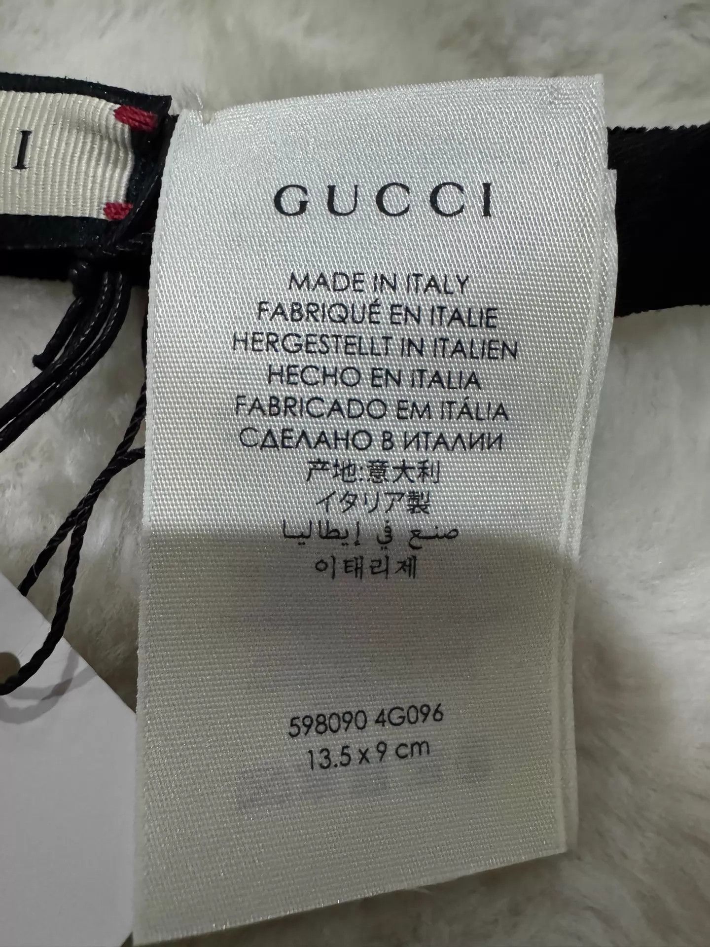Gucci Gucci Black Velvet Bow Tie - New with Tags Size ONE SIZE - 6 Thumbnail