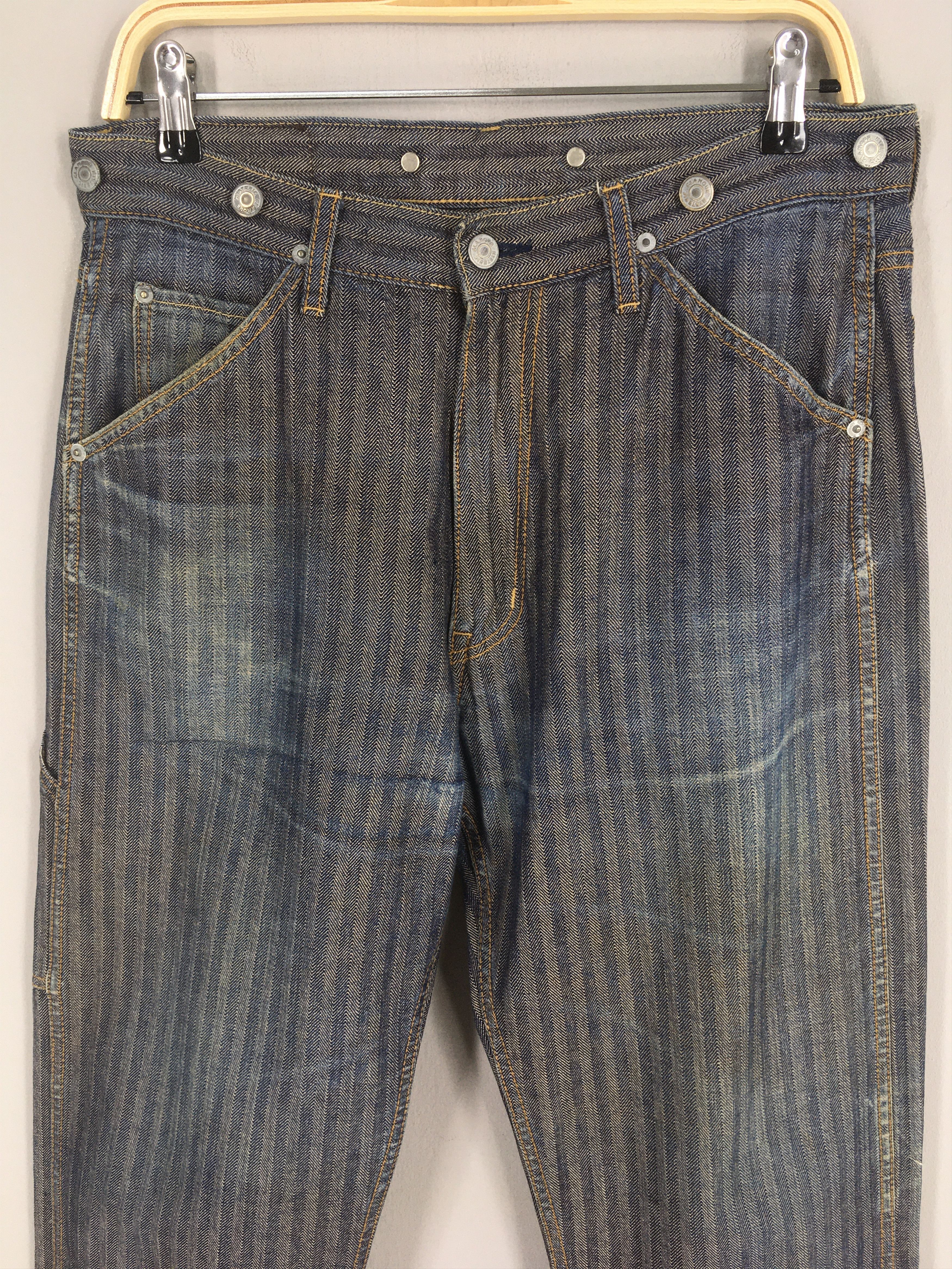 Hysteric Glamour Size 31x29 Hysteric Glamour Herringbone Carpenter S1697 Size US 31 - 2 Thumbnail