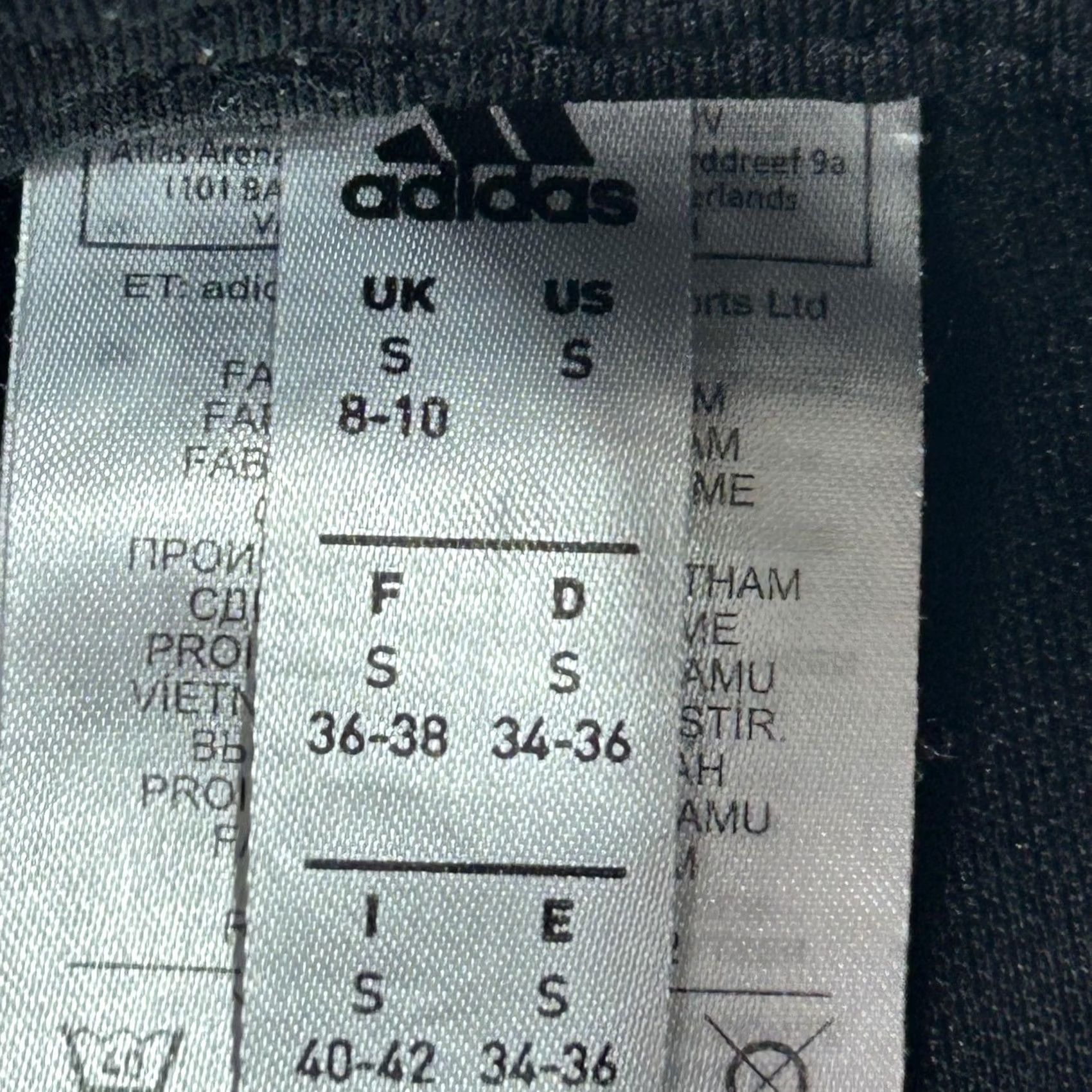 Adidas Adidas Track Pants Womens Small Black Climacool Taped Zip Joggers FK6975 Size 28" / US 6 / IT 42 - 7 Thumbnail