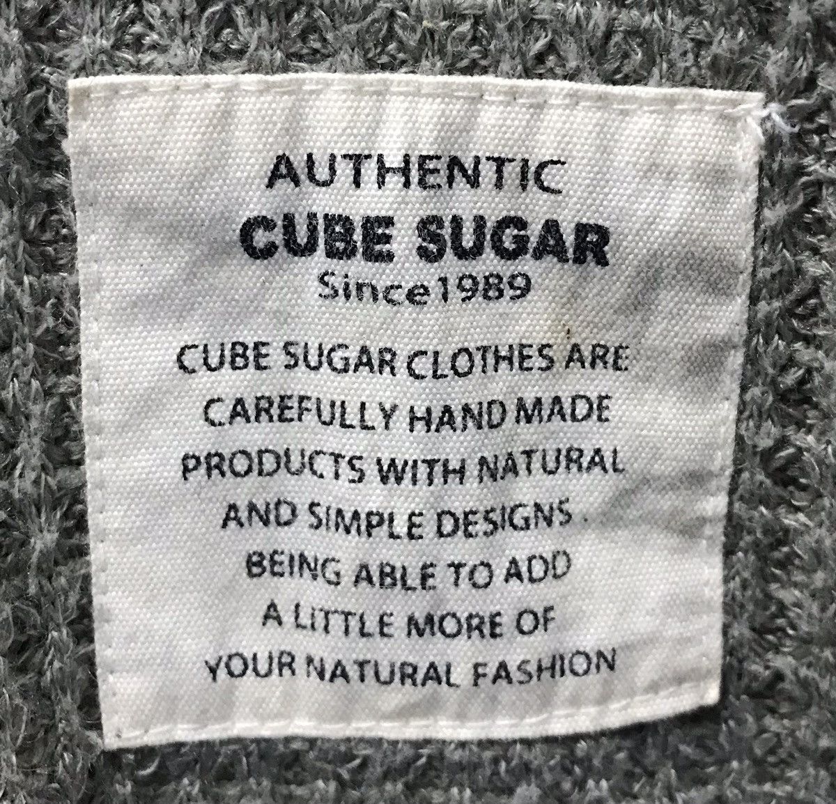 Japanese Brand × Vintage Vintage Cube Sugar Capitan Sup Store Knitwear Size US M / EU 48-50 / 2 - 7 Thumbnail