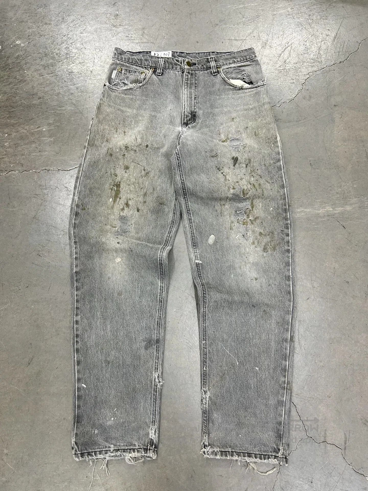 Vintage Vintage Carhartt B11 B152 Faded Paint Pants. Size US 32 / EU 48 - 1 Thumbnail