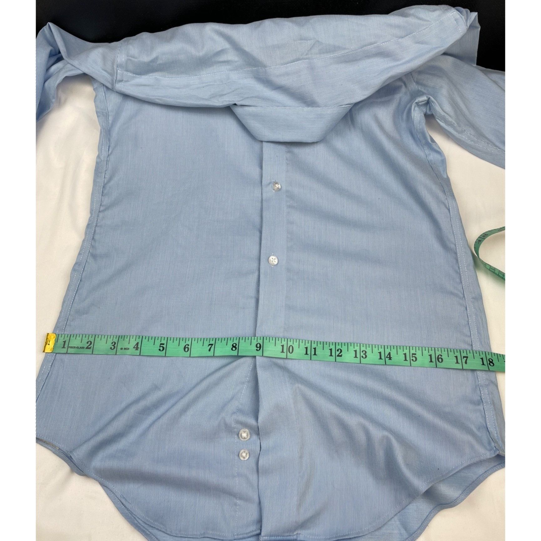 Calvin Klein Calvin Klein Men's Blue Button Up Shirt Slim, Stretch Size S Size US S / EU 44-46 / 1 - 13 Thumbnail