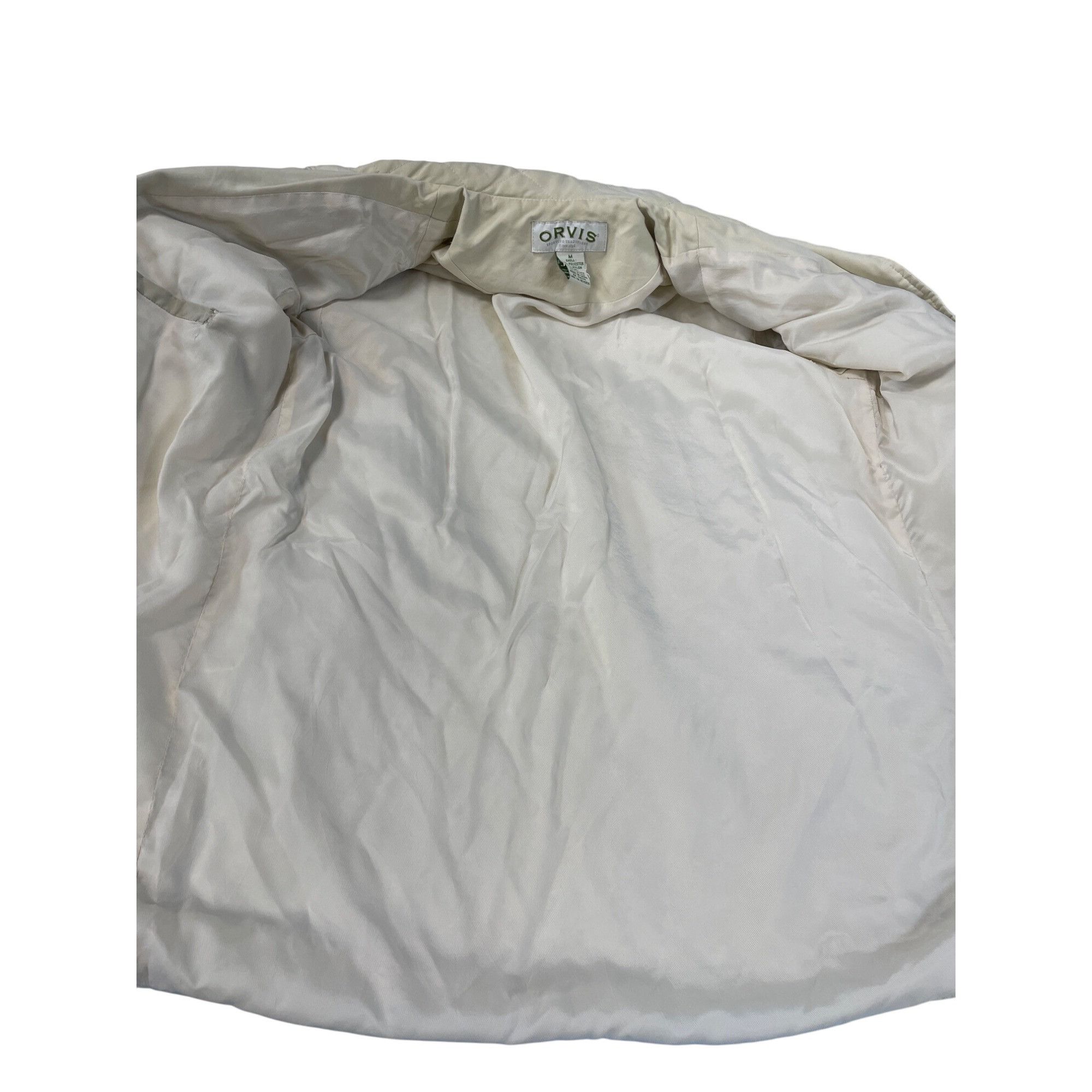 Orvis Orvis Womans Beige Quilted Lightweight Jacket size M SKU 926 Size M / US 6-8 / IT 42-44 - 11 Thumbnail