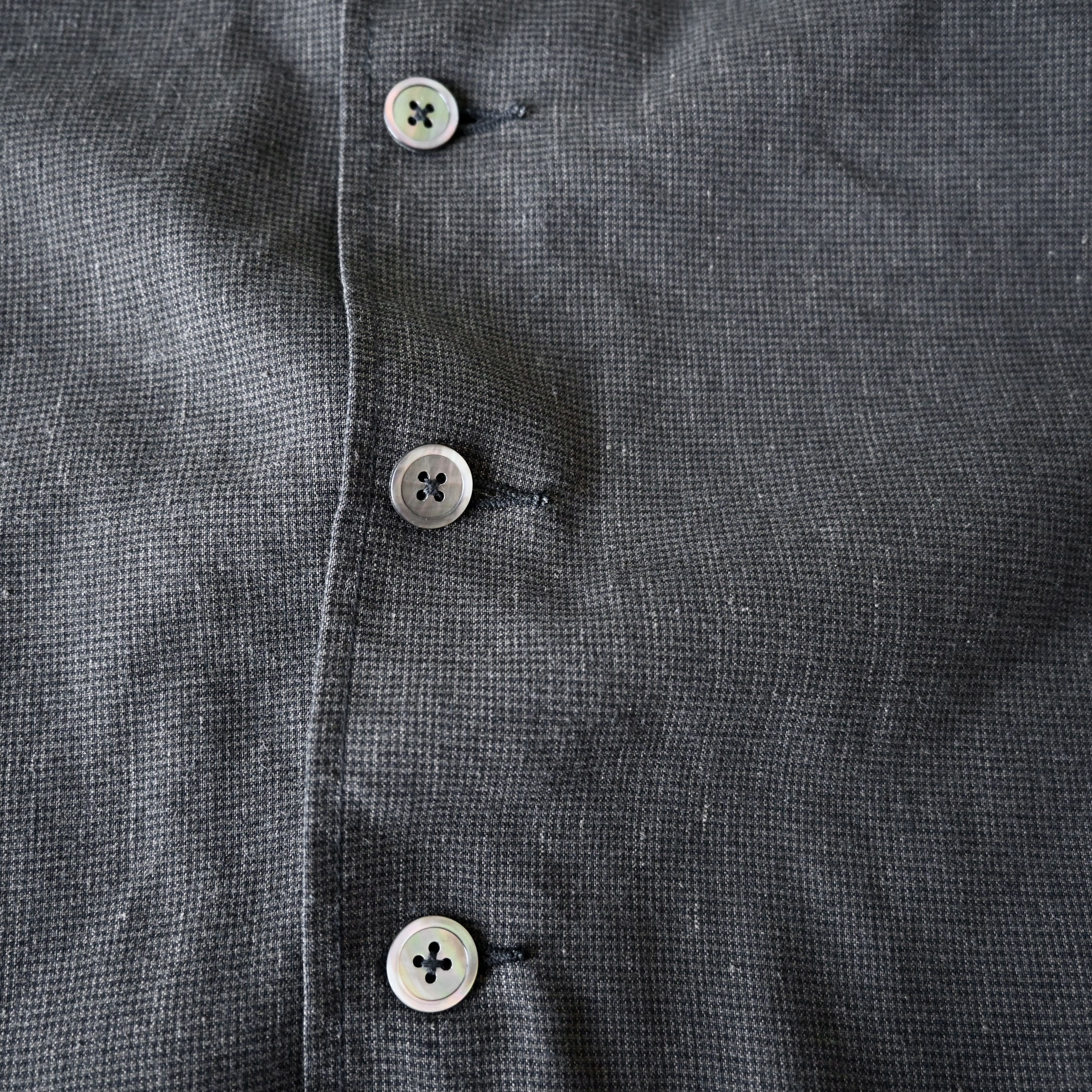 Beams Plus BEAMS Plus linen/rayon blend 2-pocket jacket, houndtooth Size US M / EU 48-50 / 2 - 17 Thumbnail