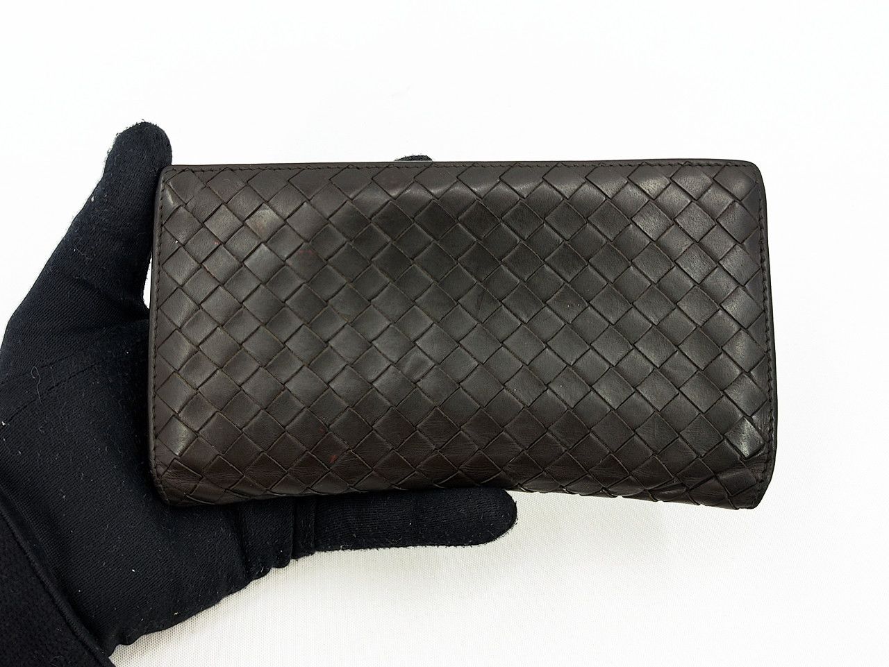 Bottega Veneta BOTTEGA VENETA vintage intrecciato woven long wallet A100 Size ONE SIZE - 1 Thumbnail