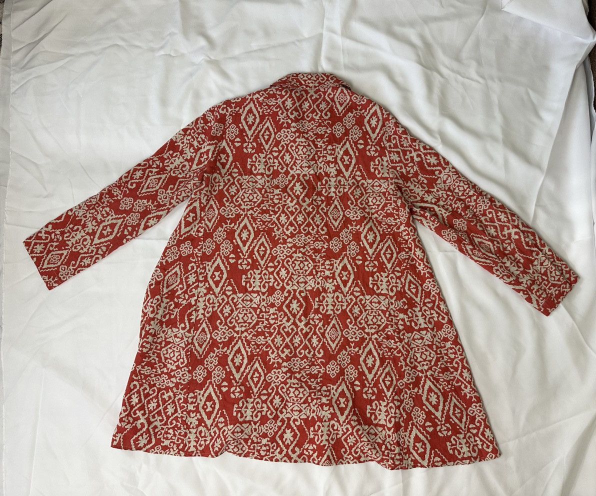 Sahara Club Vintage Sahara Linen Blouse Shirt Dress Size 1 Made In UK Size M / US 6-8 / IT 42-44 - 7 Thumbnail