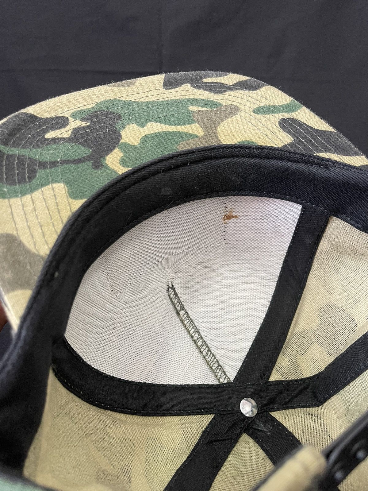 Supreme FW09 Supreme Eagle Patch 5 Panel Snapback Cap Hat Size ONE SIZE - 8 Thumbnail