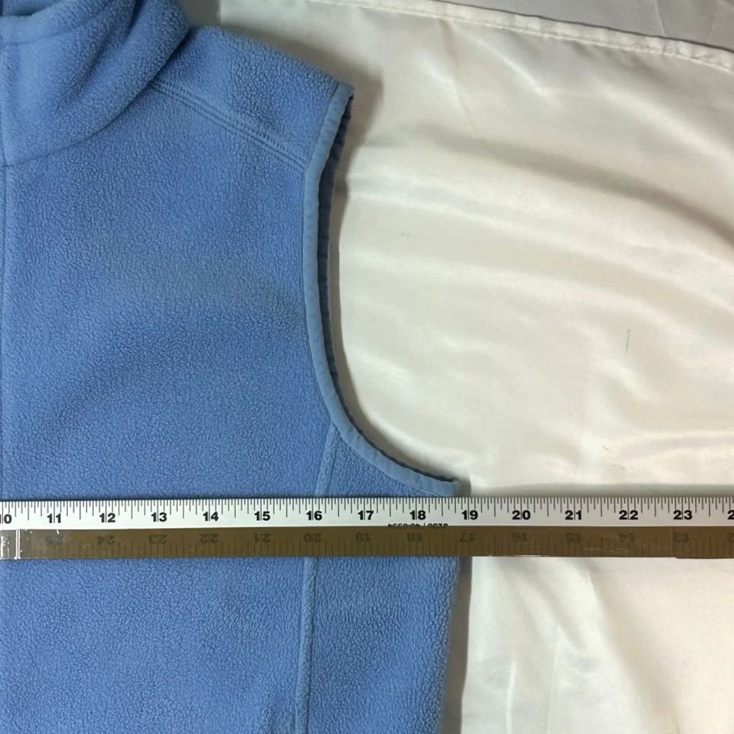Vineyard Vines Vineyard Vines Vest Fleece Zip-Up Light Blue Womens Med Size M / US 6-8 / IT 42-44 - 7 Thumbnail