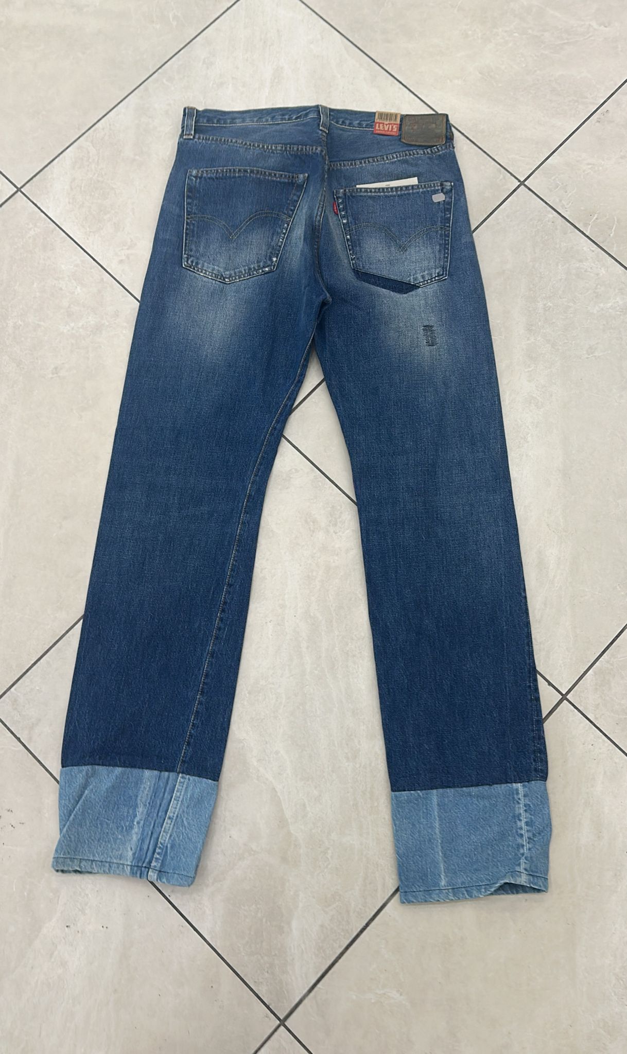 Levi's Vintage Clothing LVC SAMPLE Levi's Vintage Clothing 1947 501XX Selvedge Jean Size US 34 / EU 50 - 2 Thumbnail