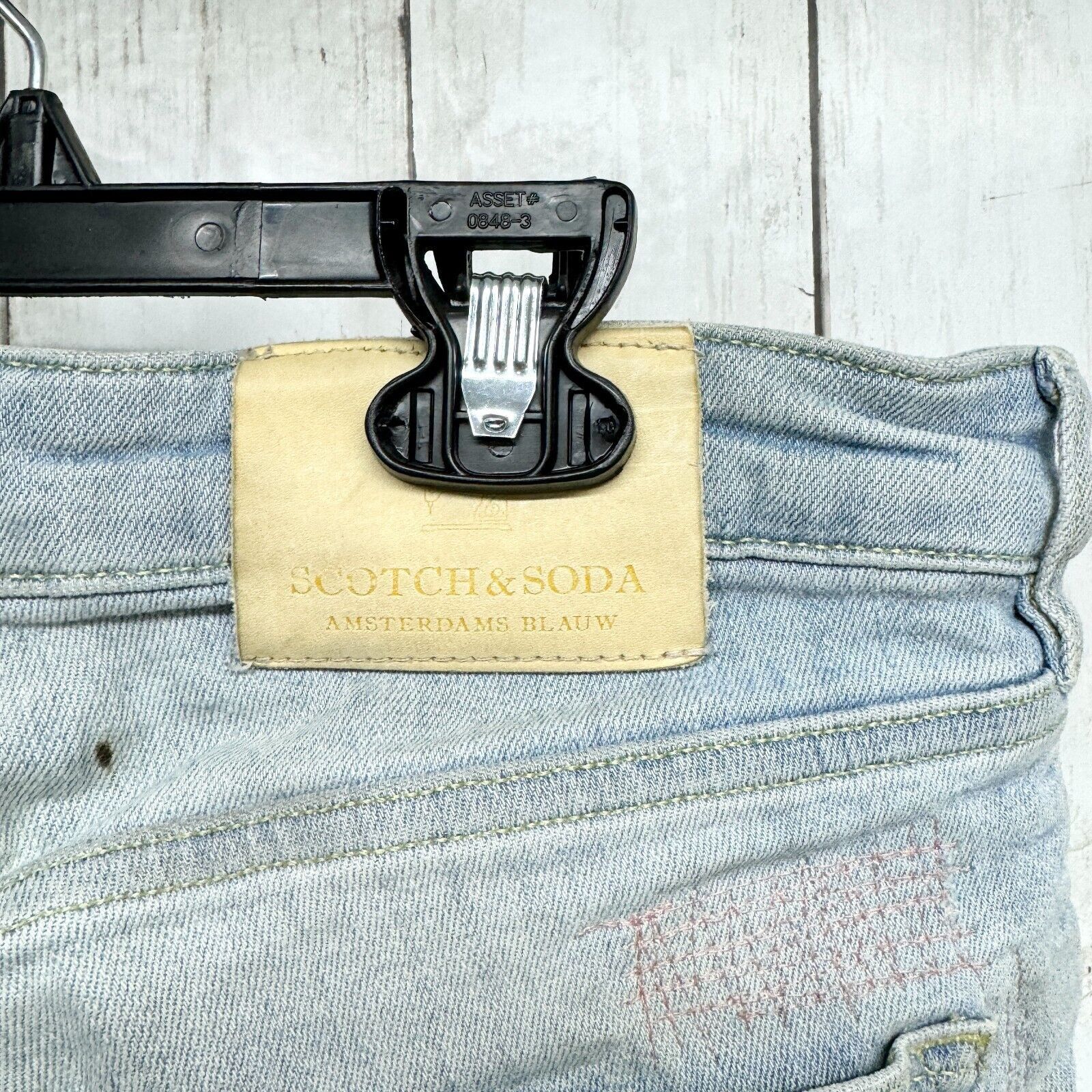 Scotch & Soda Scotch & Soda Jeans Sz 28/32 Distressed Skim Low Rise Ripped Size US 28 / EU 44 - 2 Thumbnail
