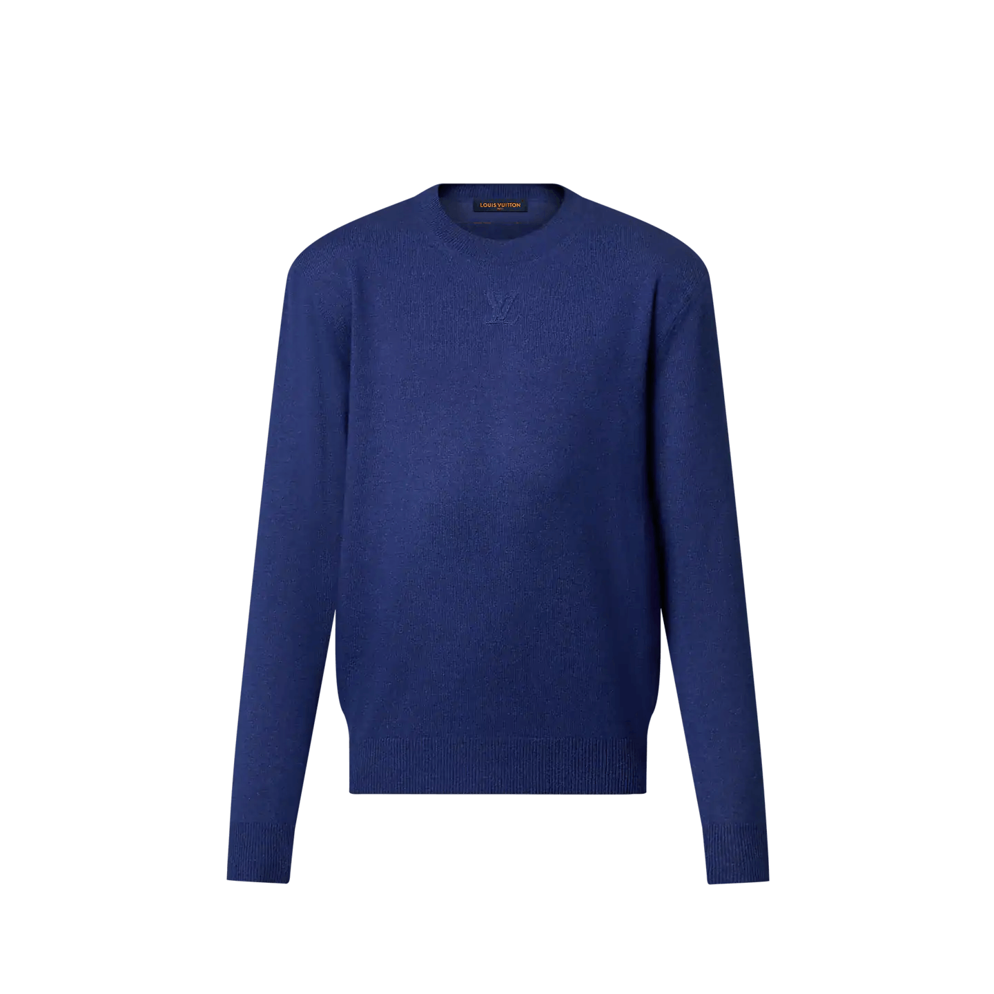 LV Embossed Cashmere Crewneck
