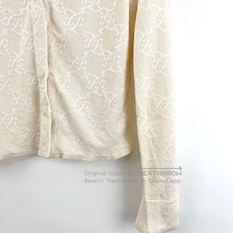 Fendi Fendi Off-white printed knitted cardigan Size XXS / US 00 / IT 34 - 5 Thumbnail