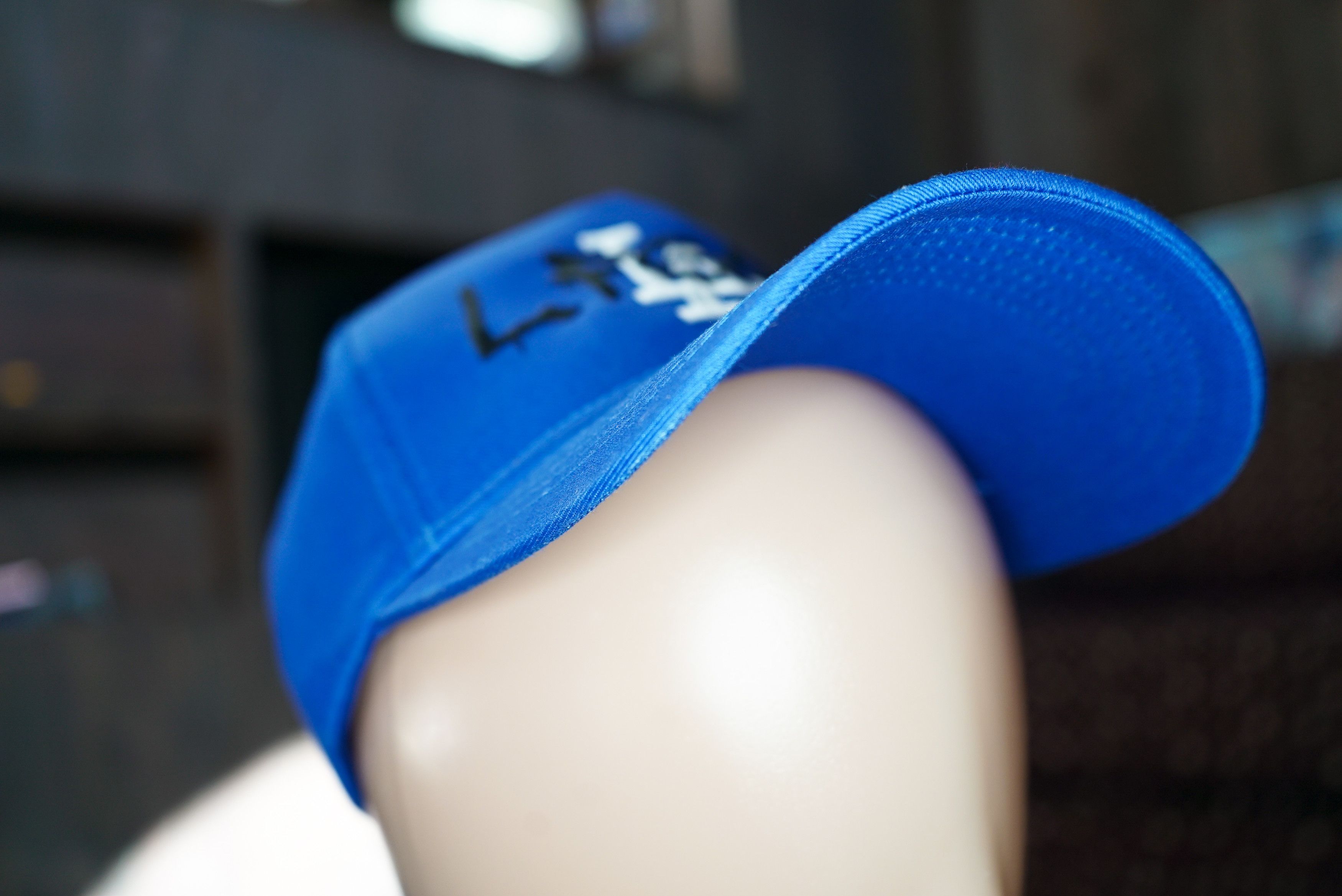 Handmade LFGSD San Diego Padres Graffiti Over Los Angeles Dodgers Hat Size ONE SIZE - 2 Thumbnail