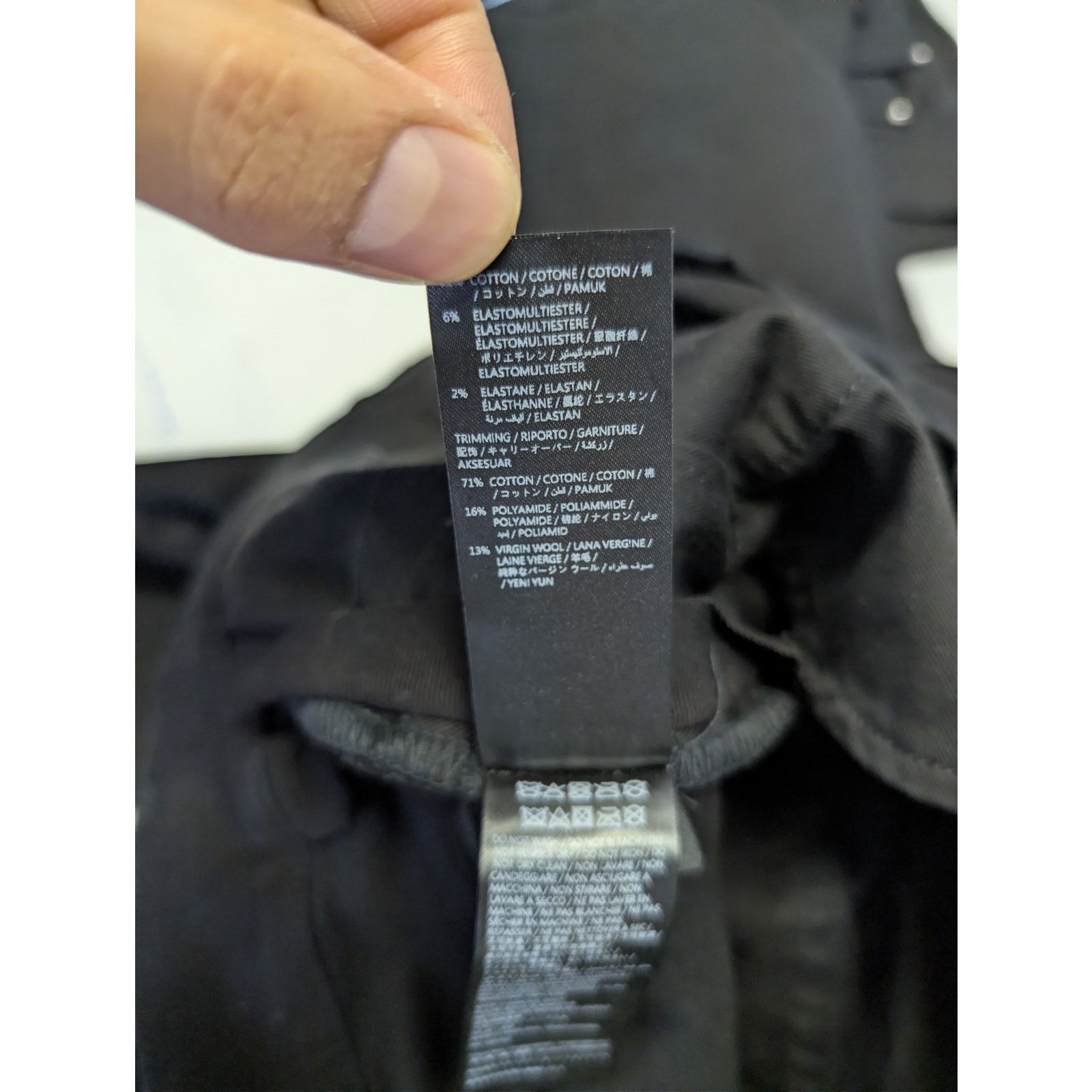Amiri o1rshd1 Boucle MX1 Denim Jeans in Black Overdyed Size US 32 / EU 48 - 20 Thumbnail