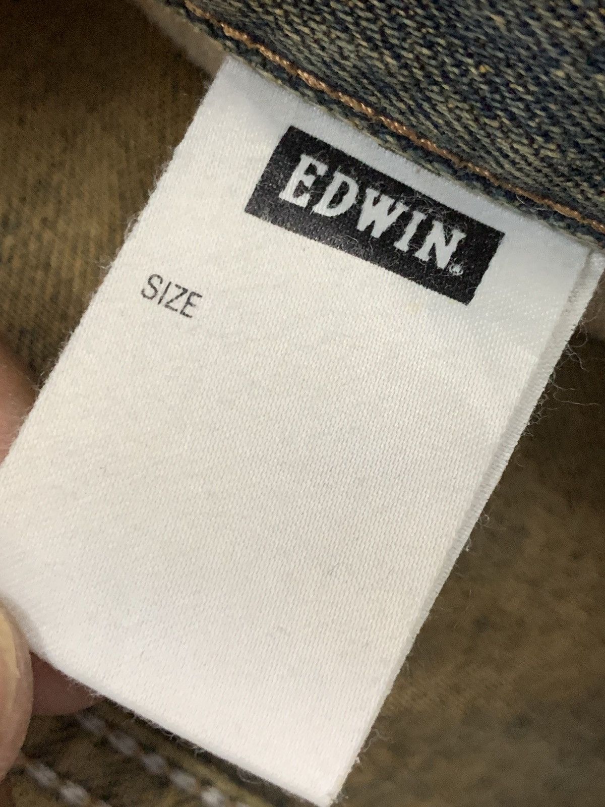 Edwin DISTRESSED EDWIN 443 LIKE IF SIX WASH NINE. Size US 32 / EU 48 - 13 Thumbnail