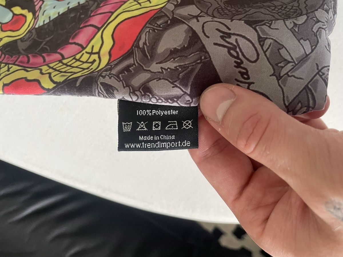 Ed Hardy Ed Hardy by Christian Audigier Pillowcase Y2k Vintage Tattoo Size ONE SIZE - 6 Thumbnail