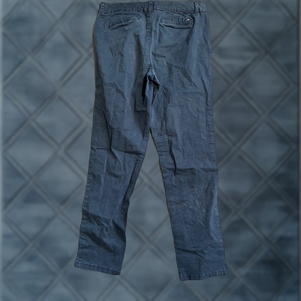 Tommy Hilfiger Tommy Hilfiger Hampton Chino Pants Size 8 Slim Navy Blue Size 30" / US 8 / IT 44 - 1 Thumbnail