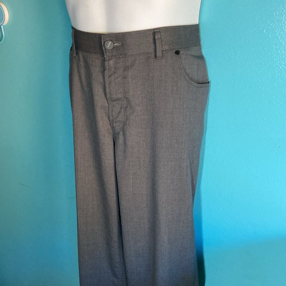 Hiltl HILTL Mens Gray Wool Pants Straight Leg Casual Style 42" W Size US 42 / EU 58 - 13 Thumbnail
