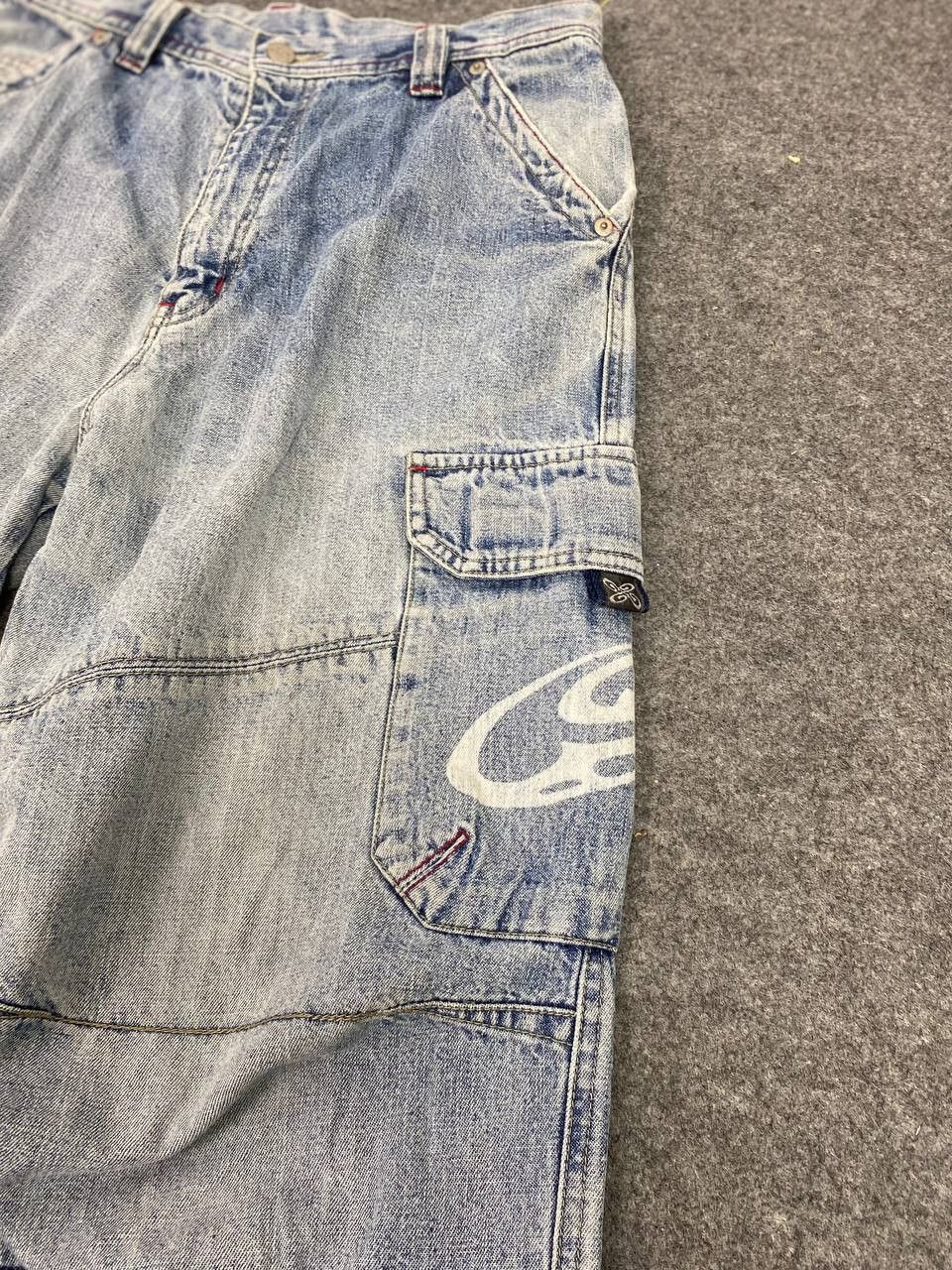 Japanese Brand vintage piko baggy cargo denim nice design Size US 32 / EU 48 - 12 Thumbnail