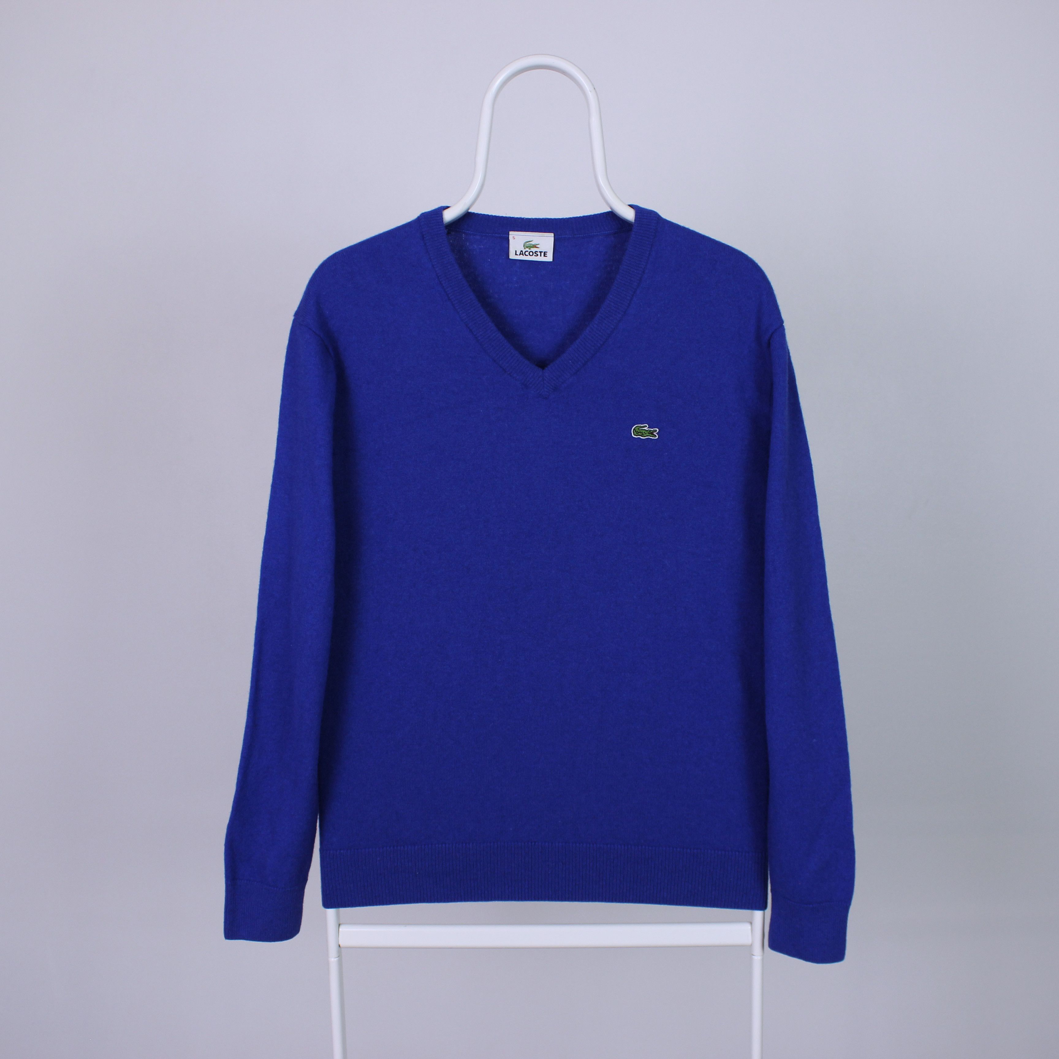Lacoste Lacoste sweater wool pure blue M L 5 vintage Size US L / EU 52-54 / 3 - 5 Thumbnail