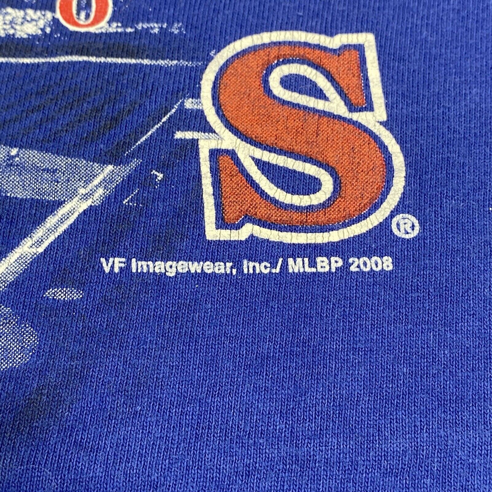 MLB MLB Chicago Cubs Large Blue Baseball Logo Graphic T Shirt Size L / US 10 / IT 46 - 5 Thumbnail