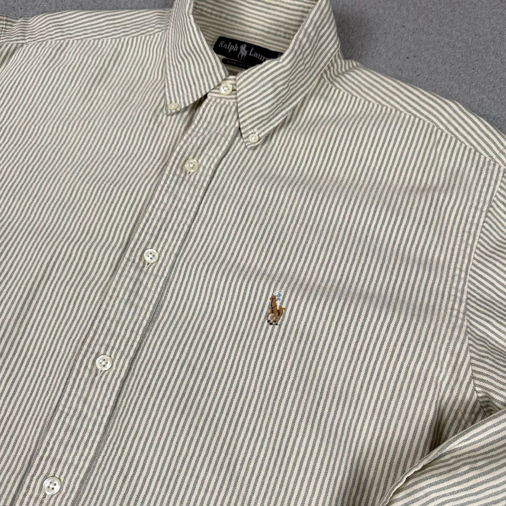 Ralph Lauren Ralph Lauren Shirt Mens 16 32 Multicolor Striped Button-Down Collared Dress Shirt Size US L / EU 52-54 / 3 - 3 Thumbnail