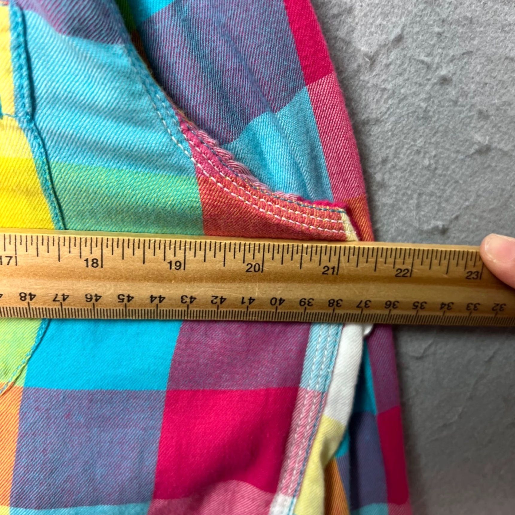French Connection French Connection FCUK Mens Medium Multicolor Plaid Button-Up Shirt 100% Cotton - Casual Button-Up Shirt Mens M Multicolor Plaid Cotton Shirt Size US M / EU 48-50 / 2 - 6 Thumbnail