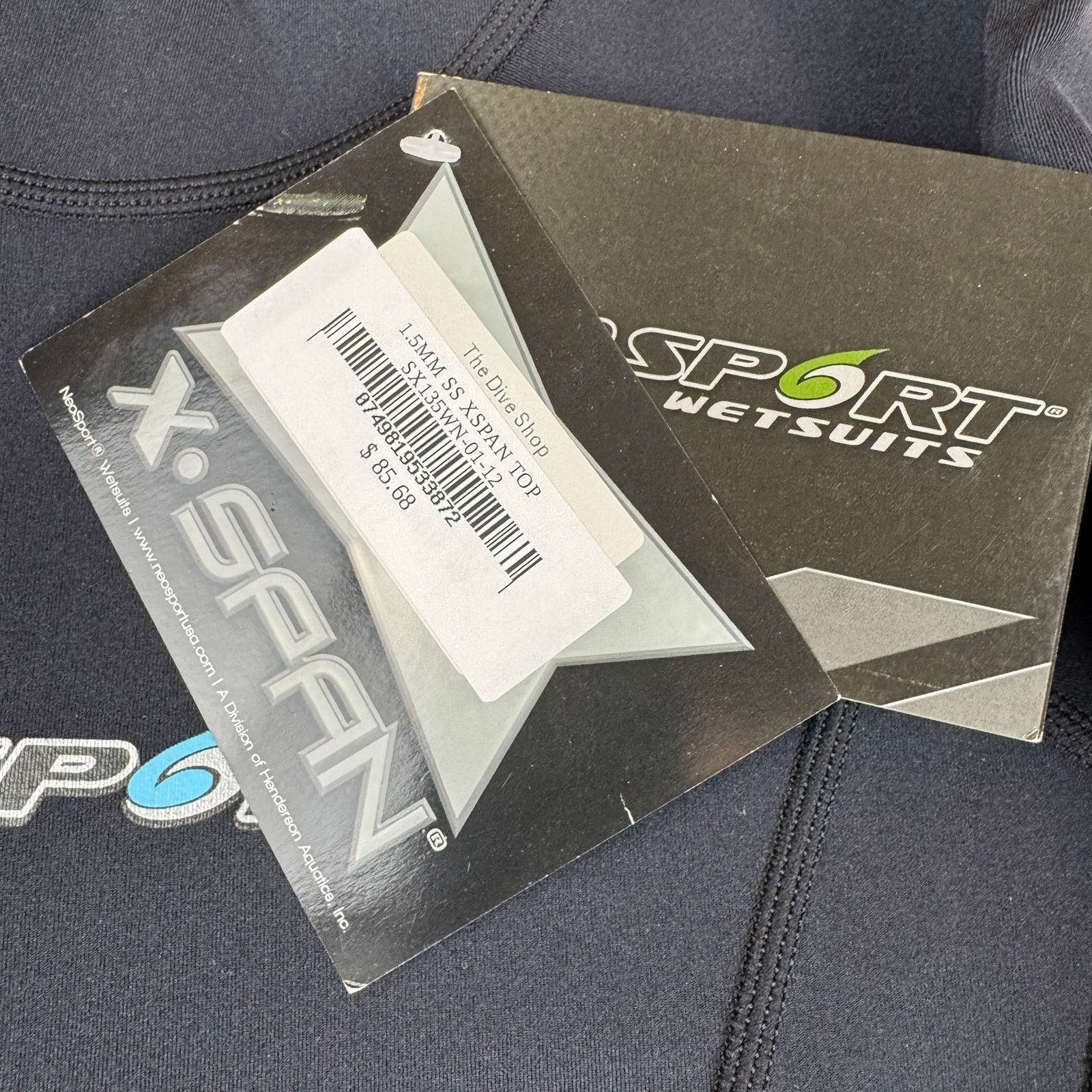 Other Neosport 1.5MM Wetsusit Top - Size XS Size ONE SIZE - 3 Thumbnail