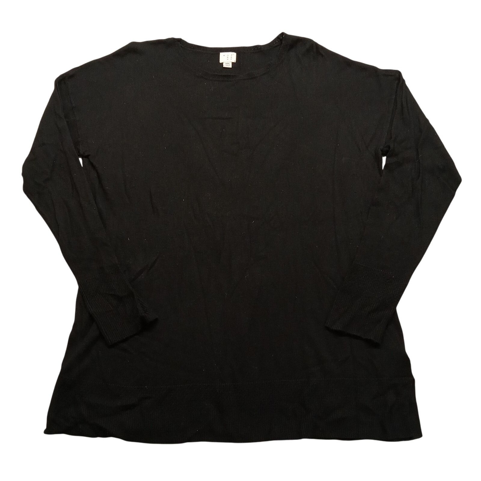 & Other Stories a.new.day Sweater XXL Women's Long Sleeve Black Pullover Size XXL / US 16-18 / IT 52-54 - 1 Thumbnail