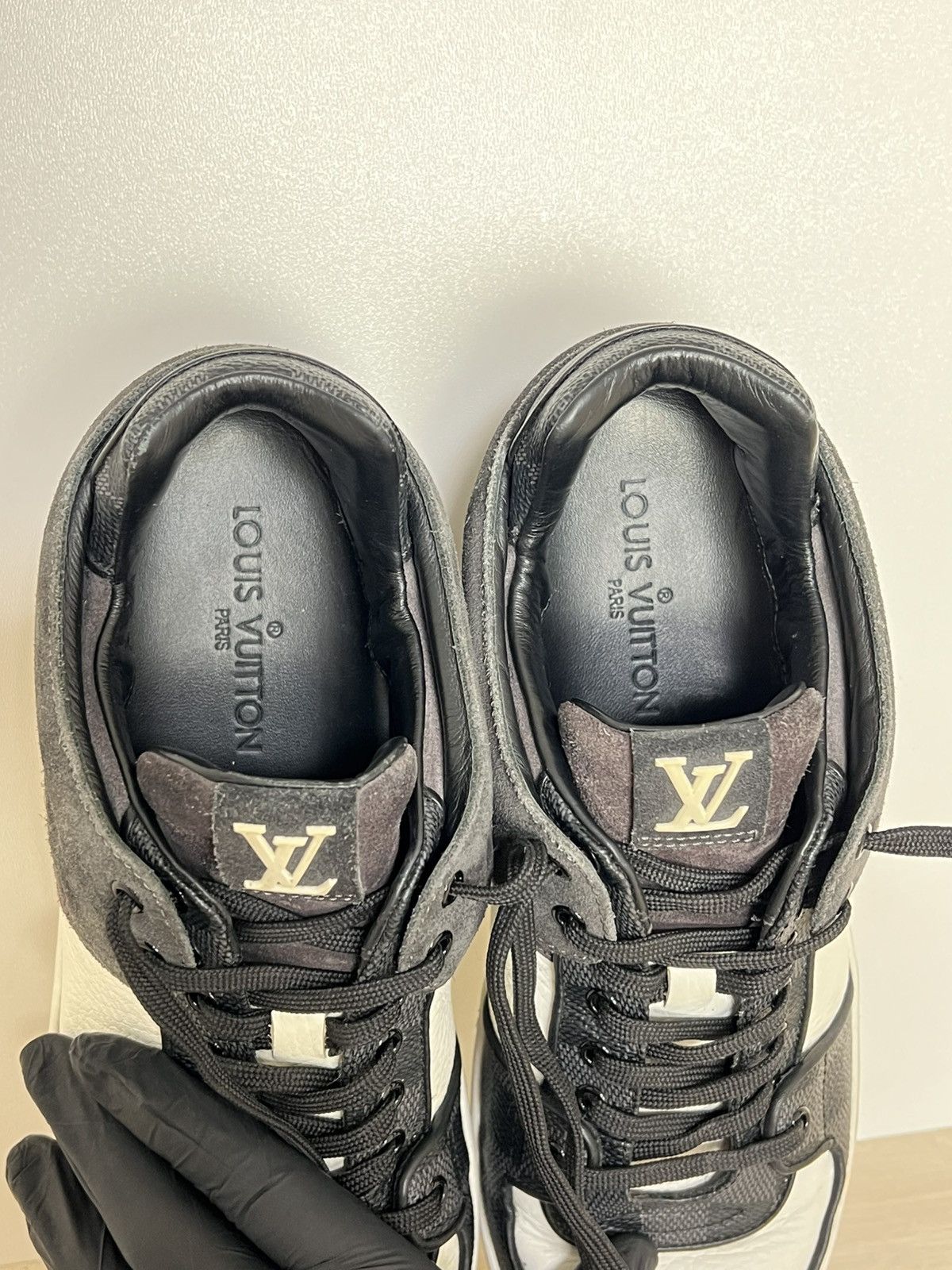 Louis Vuitton Louis Vuitton Archival Damier Leather Suede Sneakers Size US 9 / EU 42 - 20 Thumbnail