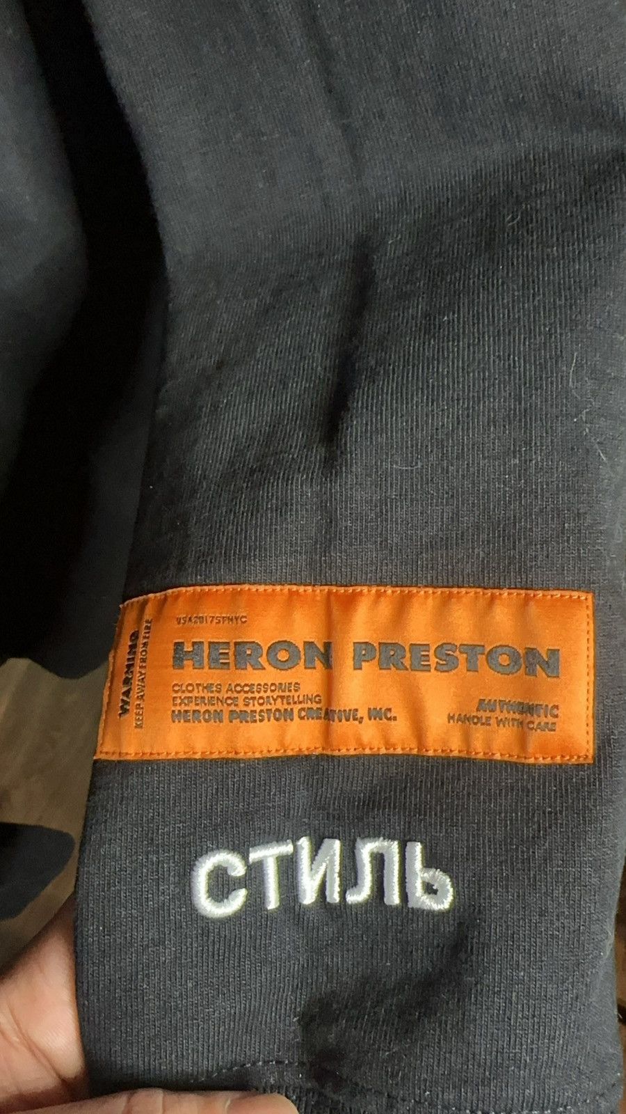 Heron Preston Heron Preston Long Sleeve Size US XS / EU 42 / 0 - 2 Thumbnail