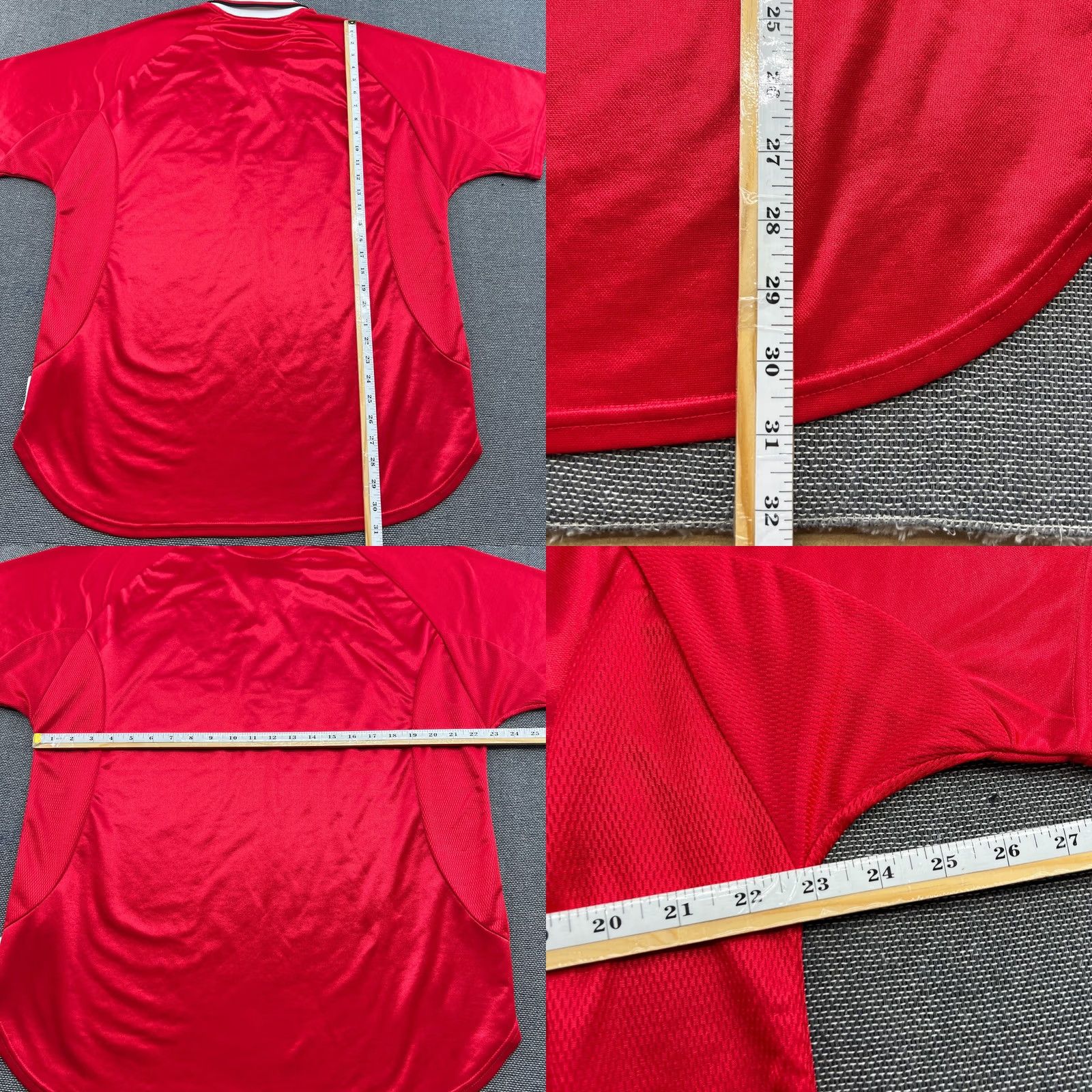 Umbro VINTAGE Umbro Manchester United 1999 1997 2000 Home Football Jersey Mens XL Red Short Sleeve Pullover T-Shirt Athletic Quick Dry Size US XL / EU 56 / 4 - 9 Thumbnail