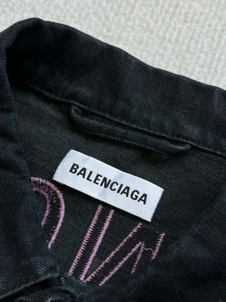 Balenciaga Balenciaga size 38 Embroidered pink letters on the back, w Size US M / EU 48-50 / 2 - 3 Thumbnail