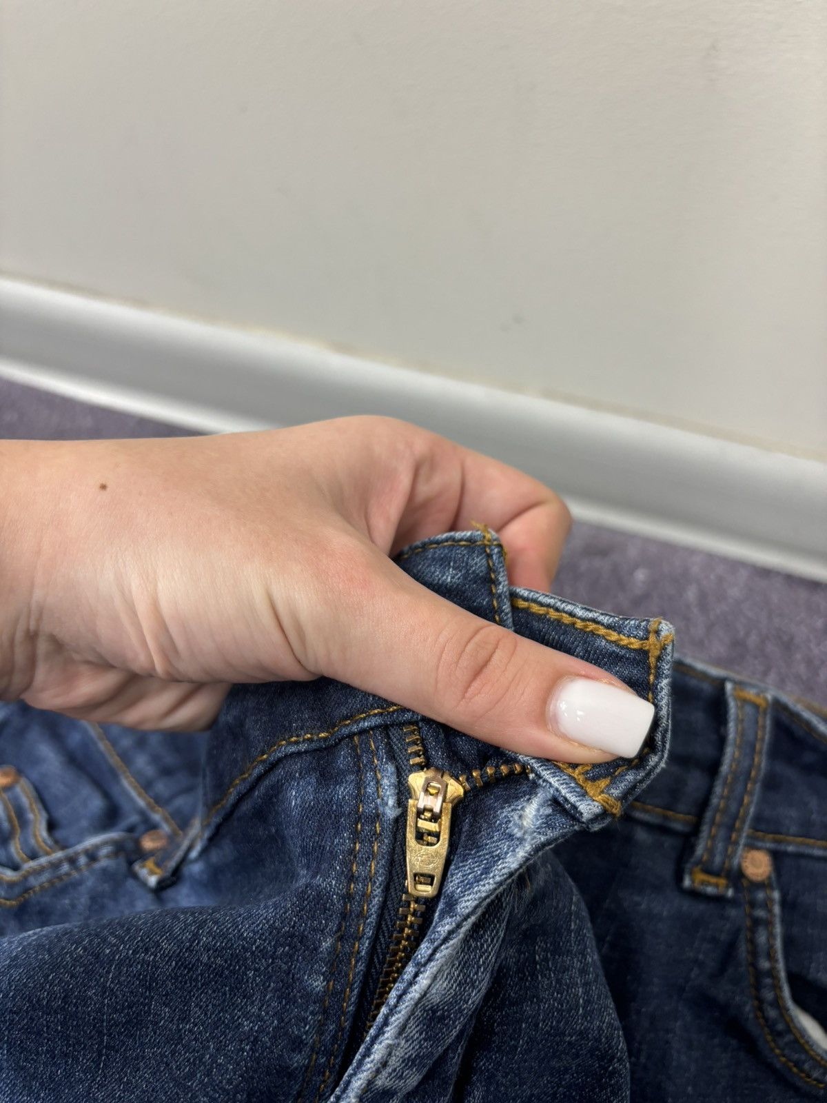Dickies Vintage Dickies Y2K American Blue Baggy Bootcut Denim Jeans Size US 42 / EU 58 - 13 Thumbnail