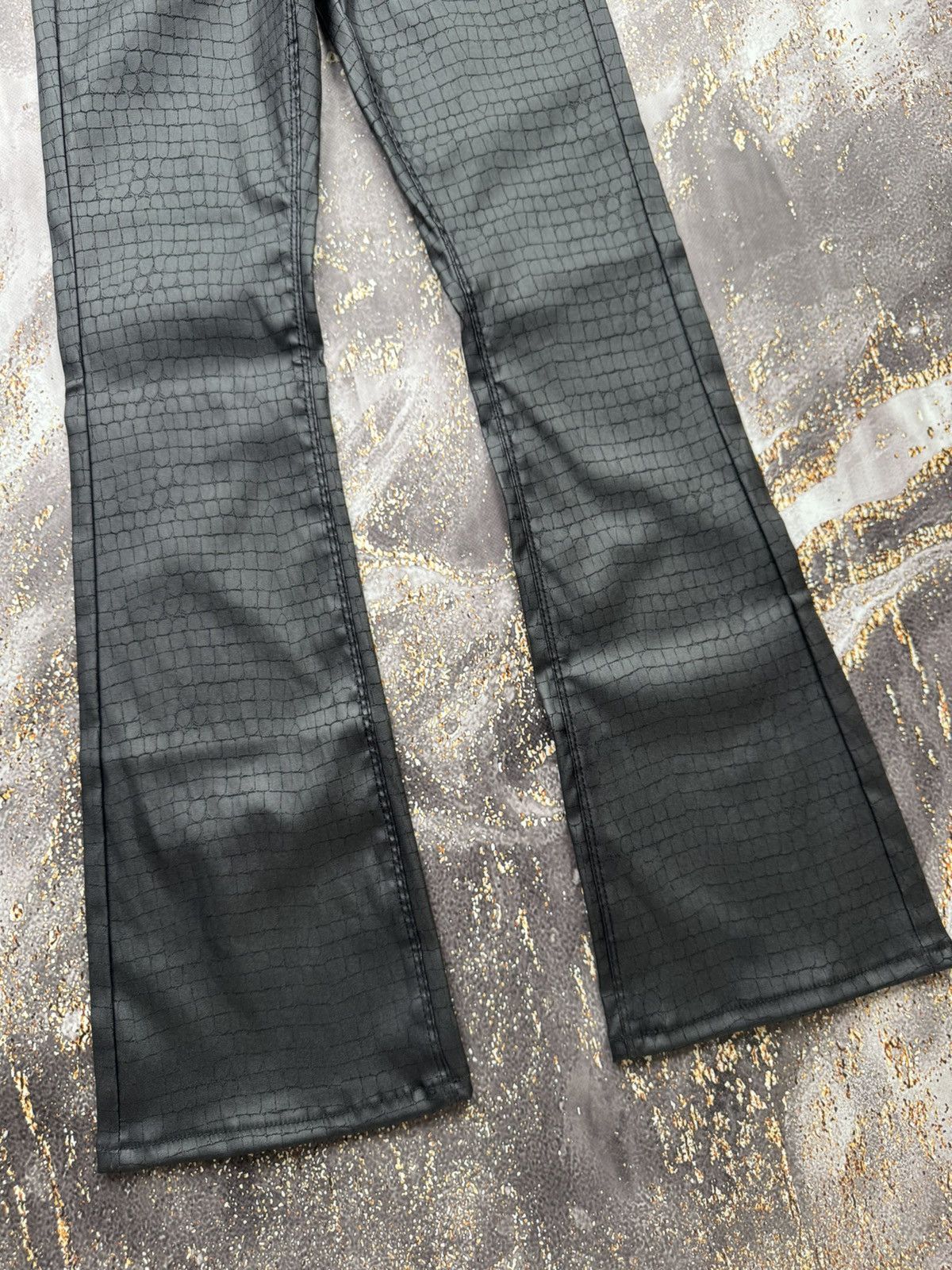 Vintage Vintage Flared Pants Size 30" / US 8 / IT 44 - 3 Thumbnail