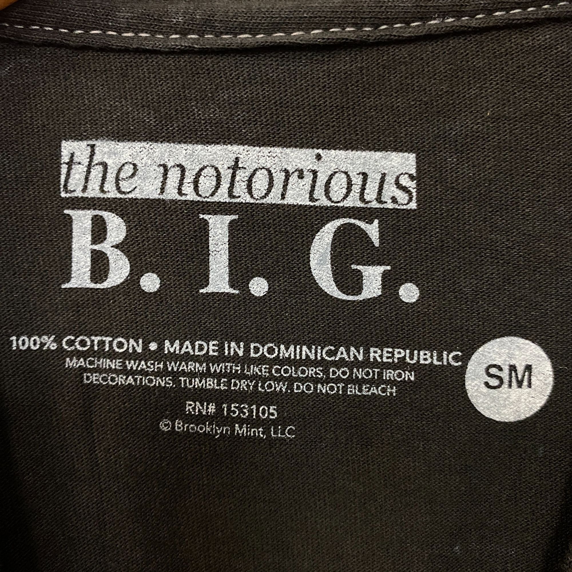 Rap Tees The Notorious B.I.G Biggie Smalls Brooklyn Mint T-Shirt Smal Size US S / EU 44-46 / 1 - 4 Thumbnail