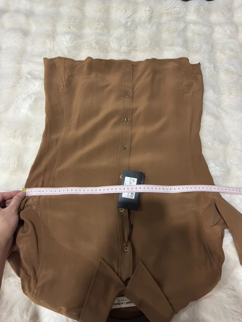 Saint Laurent Paris Saint Laurent Paris size 38 Caramel Shirt Size US M / EU 48-50 / 2 - 8 Thumbnail