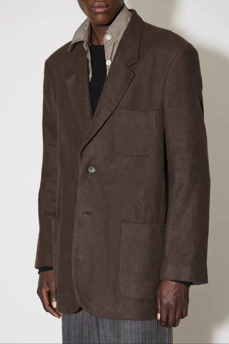 Our Legacy Our Legacy Colorful silhouette padded shoulder suit Size 44S - 8 Thumbnail
