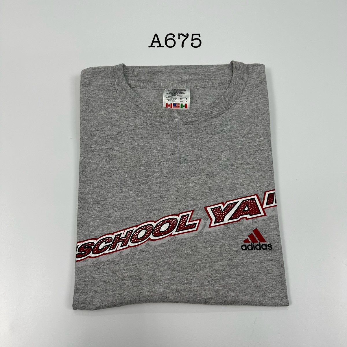 Adidas 90s Adidas Equipment Made In Usa Vintage Tshirt Size M A675 Size US M / EU 48-50 / 2 - 10 Thumbnail