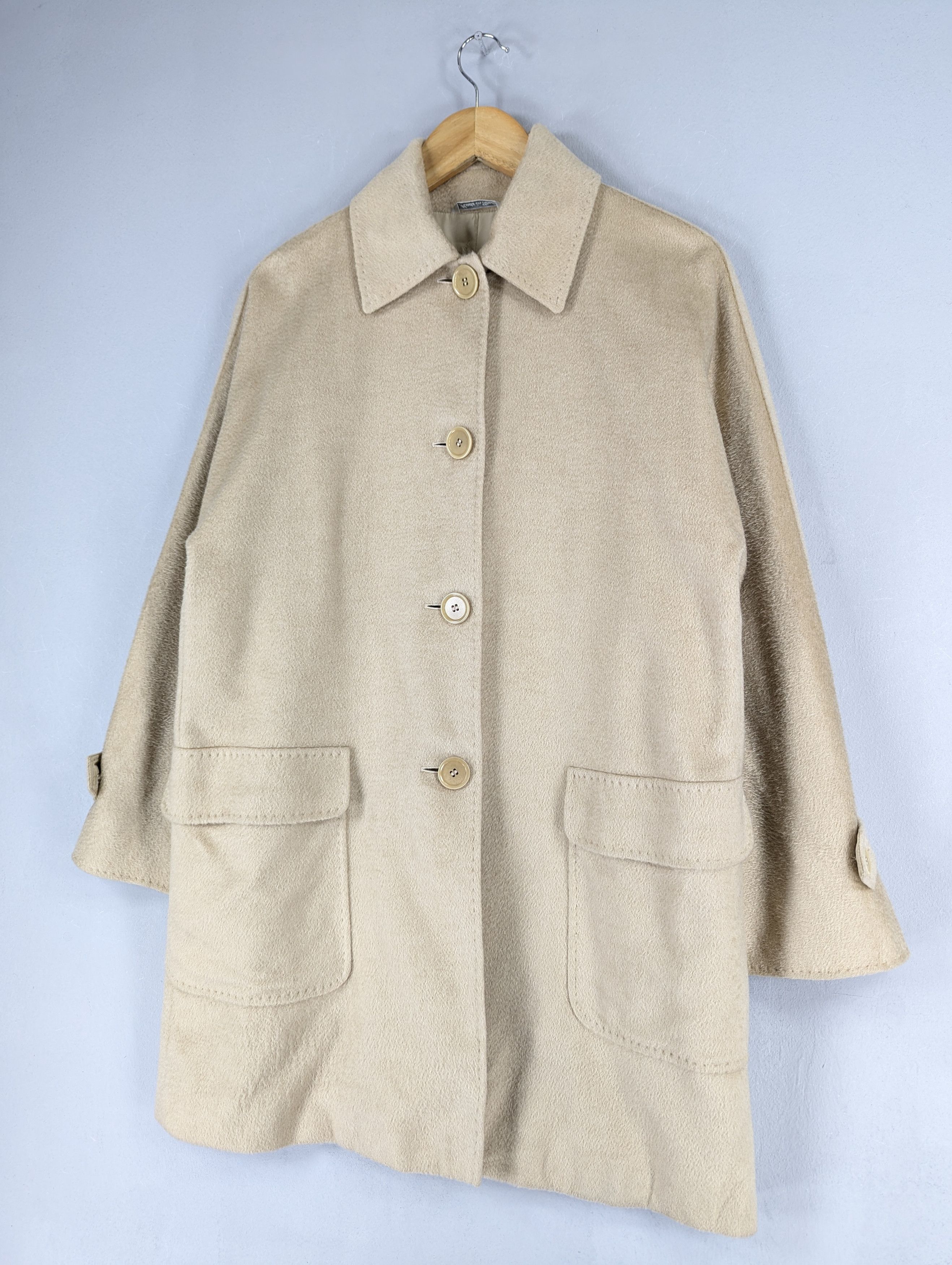 Max Mara Max Mara Single Breasted Coat Jacket Made In Italy 36 Size XS / US 0-2 / IT 36-38 - 2 Thumbnail