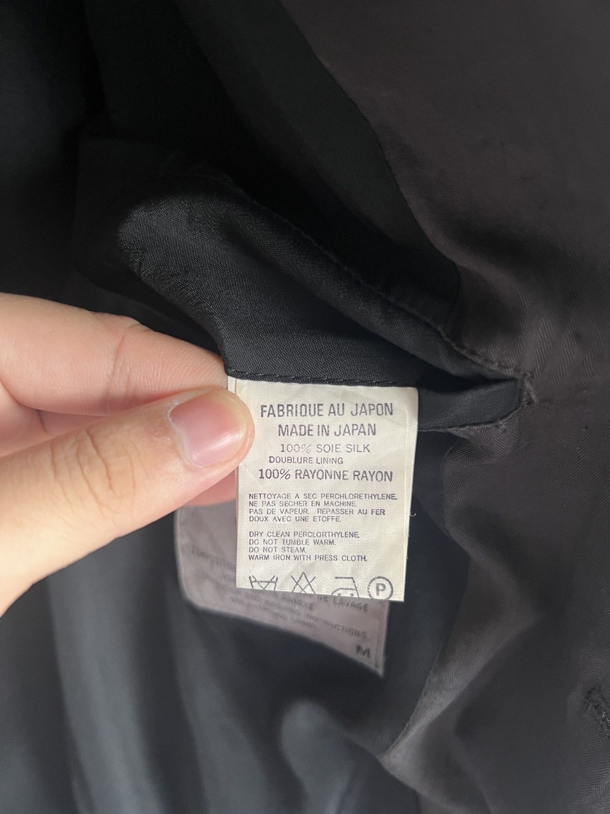 Yohji Yamamoto SS98 Yohji Yamamoto Pour Homme Oversized Silk Blazer Jacket Size US M / EU 48-50 / 2 - 6 Thumbnail