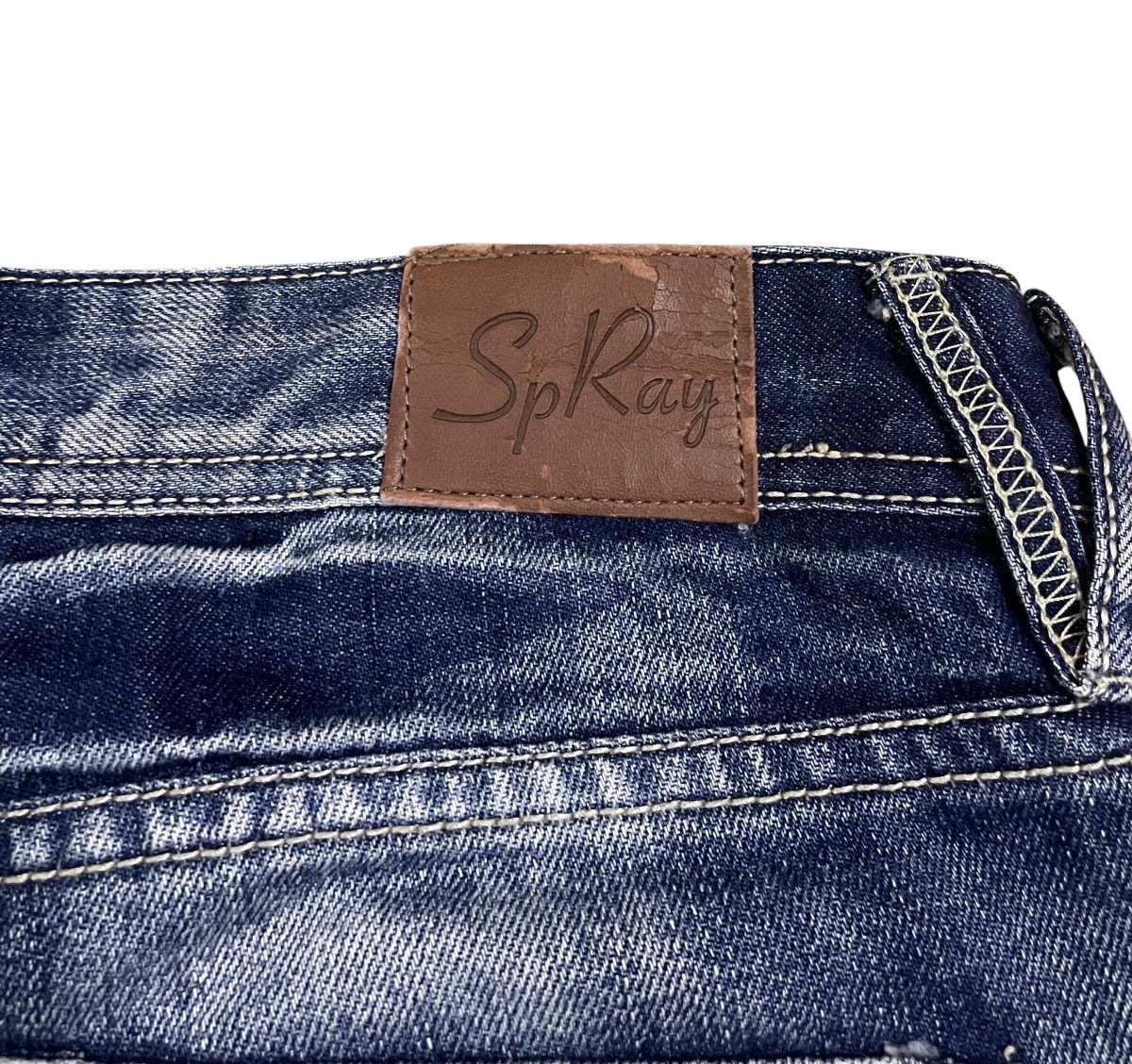 Japanese Brand Rare Vintage Japanese Brand SP Ray Distressed Jeans 2000s Size US 30 / EU 46 - 8 Thumbnail