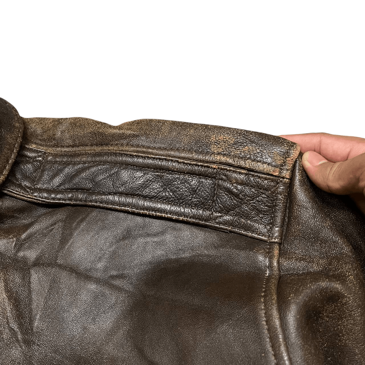 Leather Vintage Japanese Brand Bomber Leather Jacket A2 Size US L / EU 52-54 / 3 - 5 Thumbnail