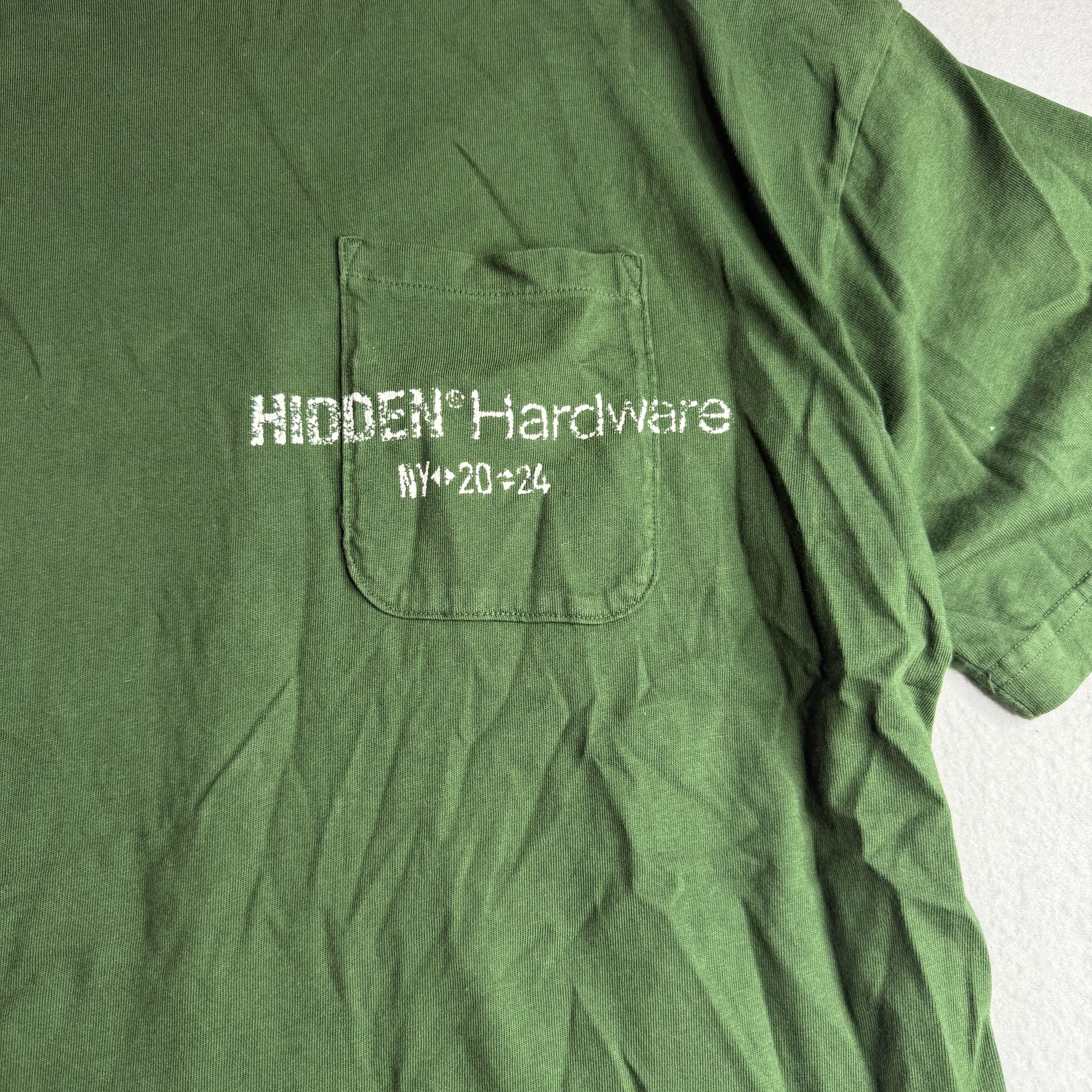 HIDDEN Hidden NY forest green graphic t-shirt Size US XXL / EU 58 / 5 - 5 Thumbnail