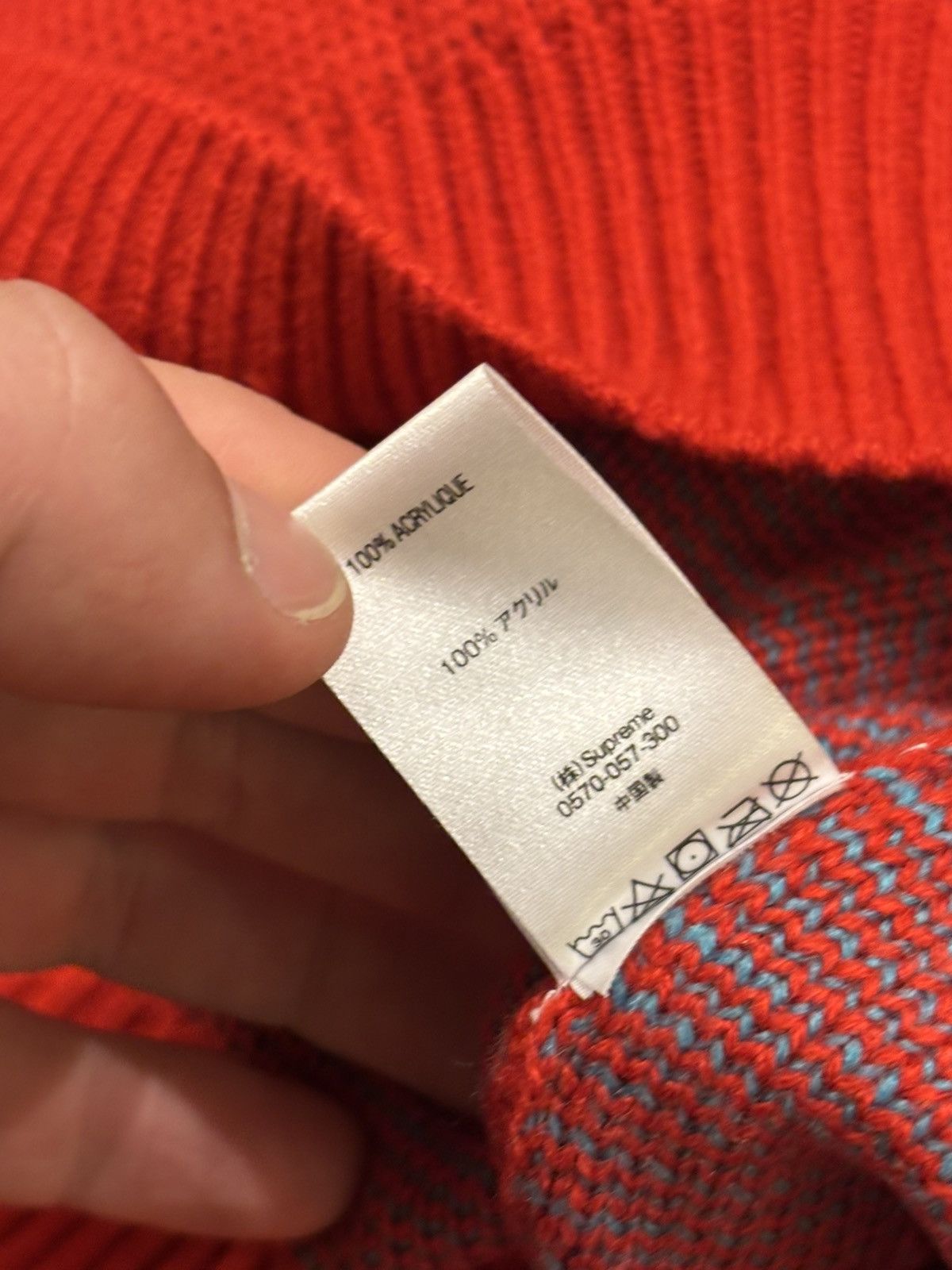 Supreme × Thrasher Supreme Thrasher Knit Sweater Size US XL / EU 56 / 4 - 5 Thumbnail