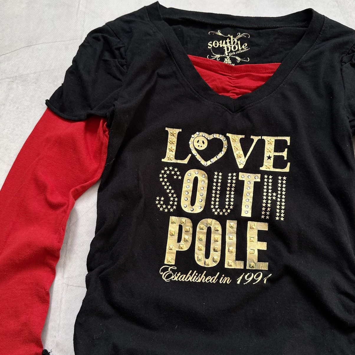 Hysteric Glamour Y2K Love Southpole Hysteric Glamour Style Long Sleeve Size S / US 4 / IT 40 - 2 Thumbnail